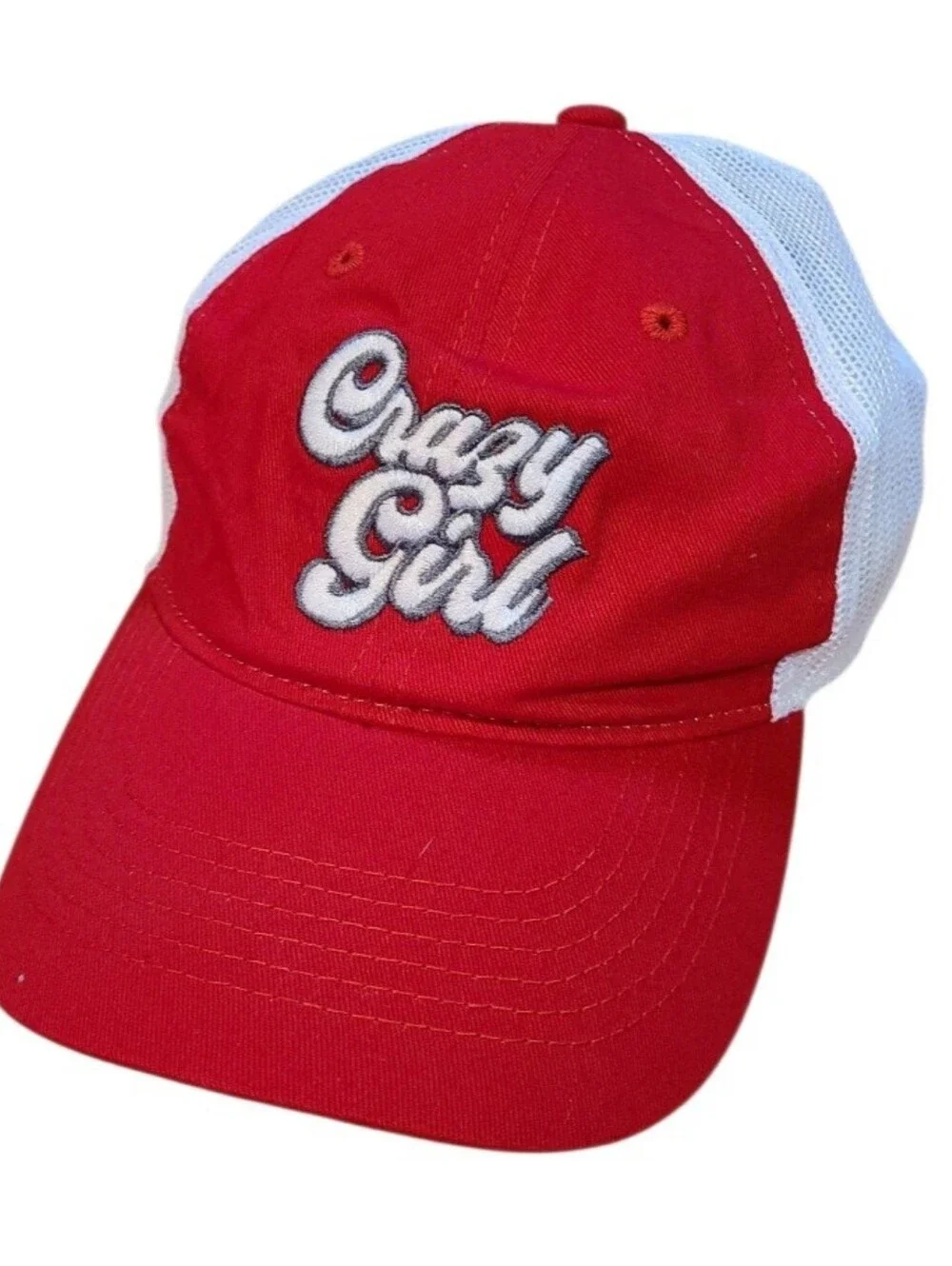 Crazy Girl MESH BASBALL HAT